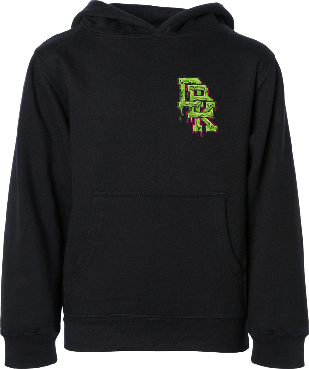 Dbk - Slimer Youth Hoodie Black Ym - YH-SLIMER-M