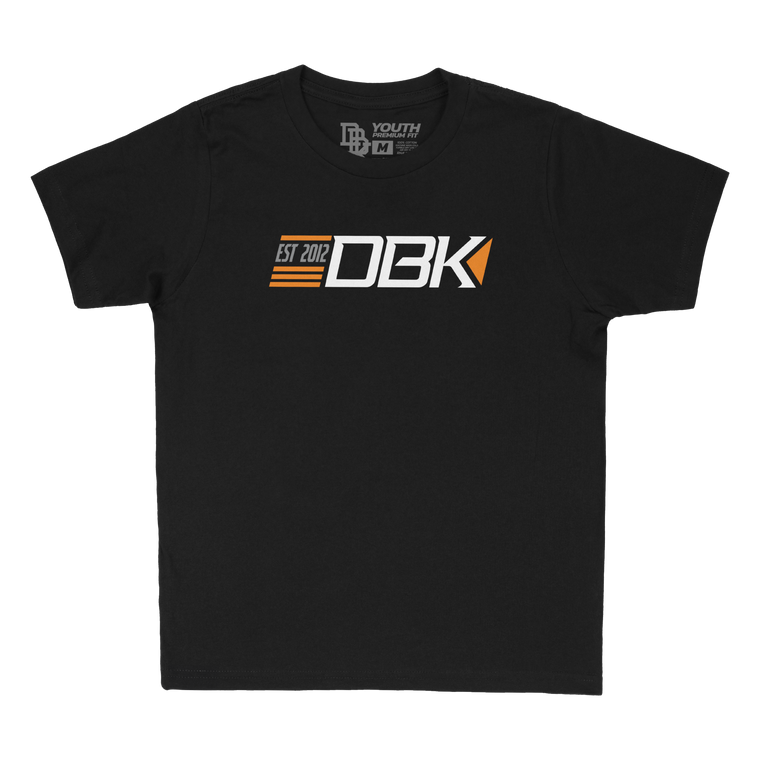 Dbk - We Race Youth Tee Black Yl - YT-WERACE-L