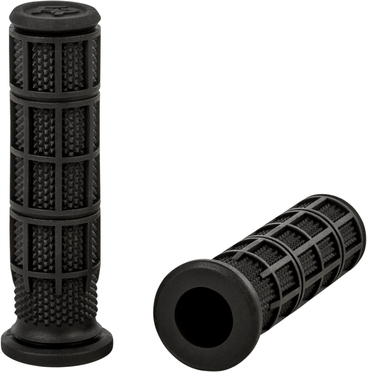 Fire Power - Control Atv Standard Grips Black Full Waffle - 24-0229
