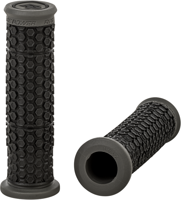 Fire Power - Pilot Atv Standard Grips Black/gray - 24-0129