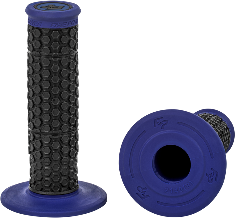 Fire Power - Pilot Mx Standard Grips Blue - 24-0121