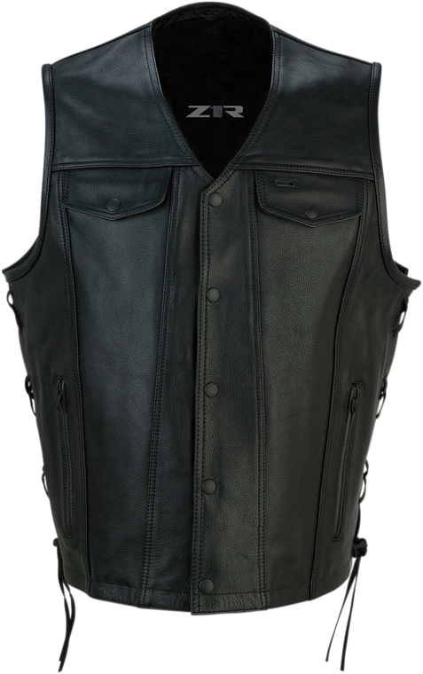 Z1r - Gaucho Vest - Black - 5XL - Gaucho Vest - 2830-0466