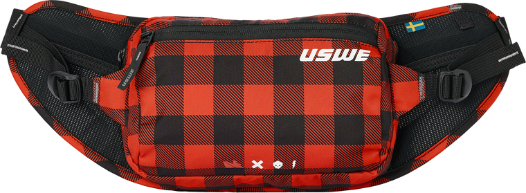 Uswe - Waist 2l Hip Pack Flannel Red (pack Only) - 202083048