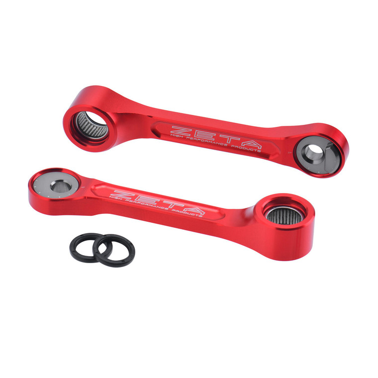 Zeta - Adjustable Lowering Link Hon Red - ZE56-01052