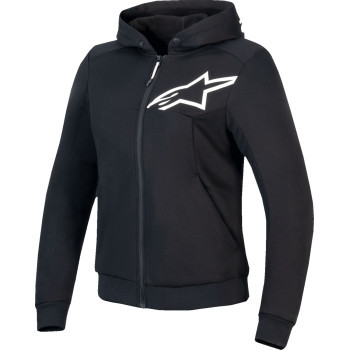 Alpinestars - Jacket/hoodie 4w Chrome V2 Blk/wht 2xl - 4210225-12-2XL