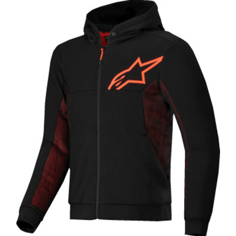 Alpinestars - Jacket/hoodie Chrome Air Blk/red M - 4200425-1030-M