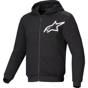 Alpinestars - Jacket/hoodie Chrome V2 Blk/wht Xl - 4200325-12-XL