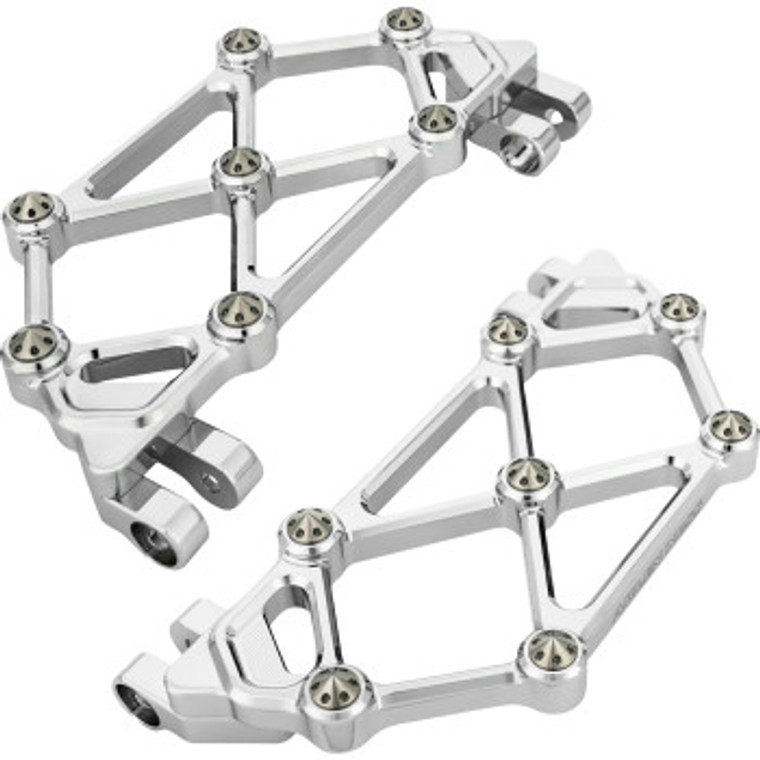 Arlen Ness - Floorboard Driver Diamond Mini Chrome - 410-046 Arlen Ness - Floorboard Driver Diamond Mini Chrome - 410-046