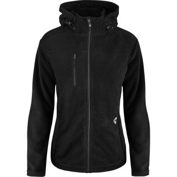 Gerbing Heated Clothing - Jacket Heat Womens Thermite Fleece 2.0 7v Black Xs - GER-TFJKT-7V-W-B-XS