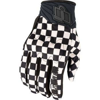 Icon - Glove Anthem 3 Cx Checker 2x -