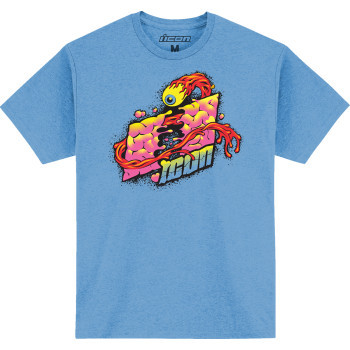 Icon - Tee Scatterbrian Lt Bl Xl -