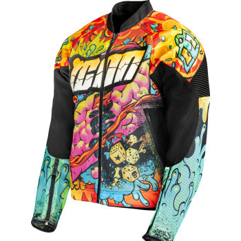 Icon - Jacket Scatterbrain Bk Lg -