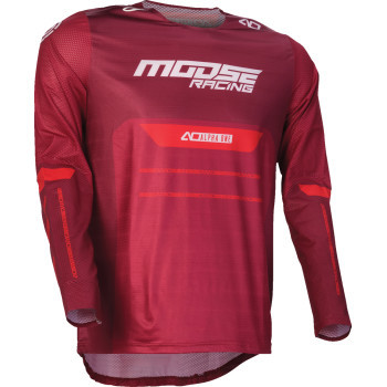 Moose Offroad - Jersey Alpha One Burgundy/white Lg - 29108313