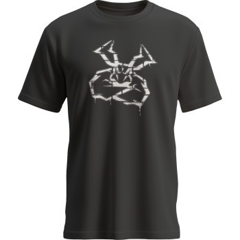 Moose Offroad - Tee Yth Agroid Grafitti Black Sm - 3032-3821