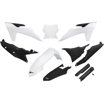 Ufo - Body Kit Sx/sxf White/black - KTKIT529F@222