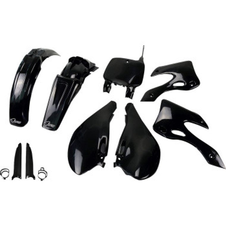Ufo - Body Kit Kx125/250 99-02 Black - KAKIT200F@001 Ufo - Body Kit Kx125/250 99-02 Black - KAKIT200F@001