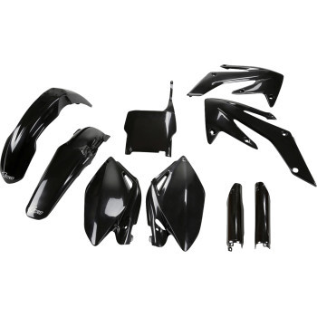 Ufo - Body Kit Crf250 06-07 Black - HOKIT105F@001