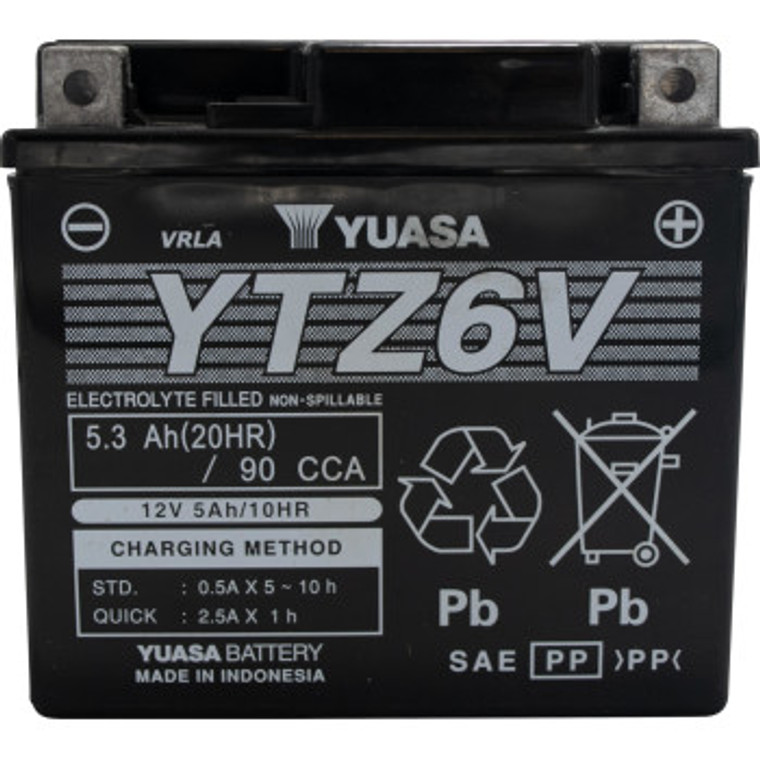Yuasa - Battery Ytz6v - YUAM726ZS Yuasa - Battery Ytz6v - YUAM726ZS