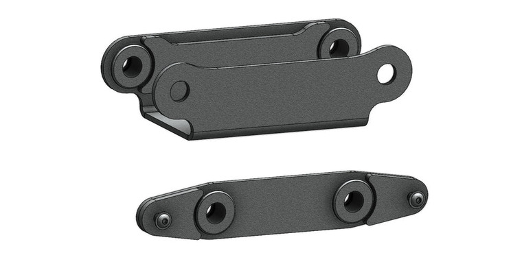 CT Race Worx Can-Am Maverick R Front Suspension Nut Plate Kit