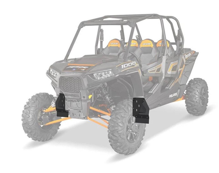 Polaris RZR Front Mud Flaps - Black