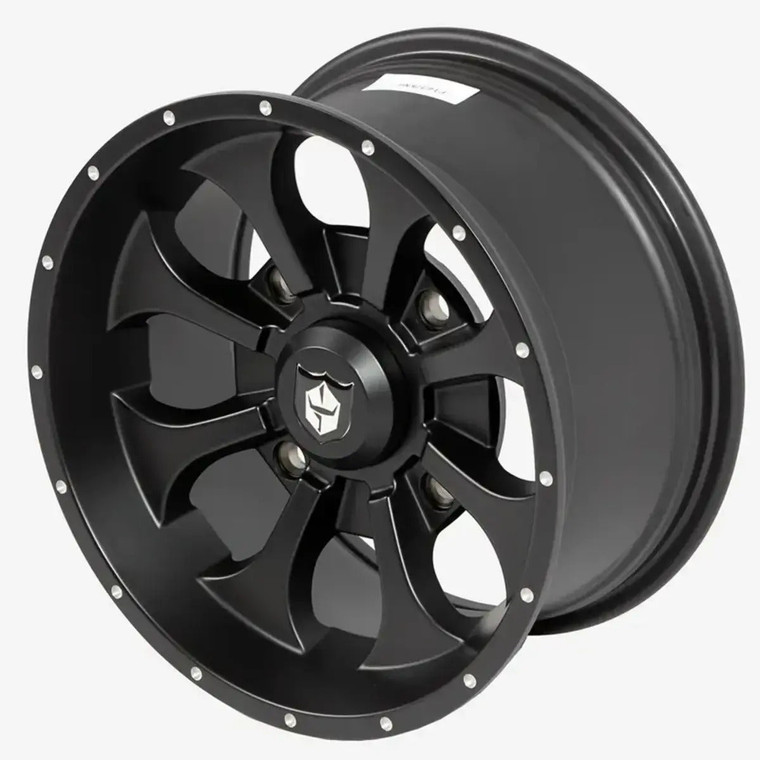 Pro Armor 15x8 (4x137) Front Knight Wheels - Black Pro Armor 15x8 (4x137) Front Knight Wheels - Black