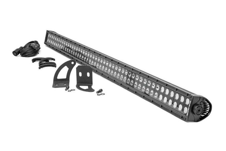 Rough Country Can-Am Defender HD8 Black Dual Row 50" Cab Mount LED Light Kit