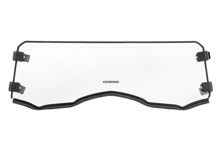 Rough Country '11-'20 Can-Am Commander 1000/Commander 1000 DPS Scratch Resistant Half Windshield