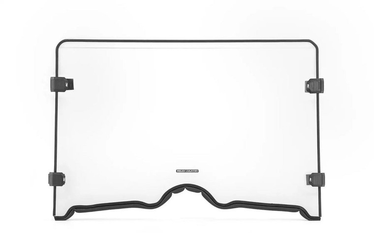 Rough Country Yamaha Rhino 450/660/700 Scratch Resistant Full Windshield