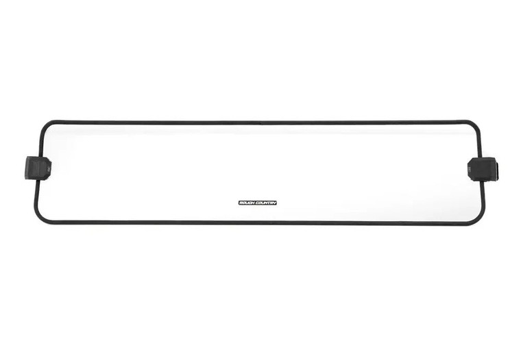 Rough Country Polaris General XP 1000 Scratch Resistant Half Windshield