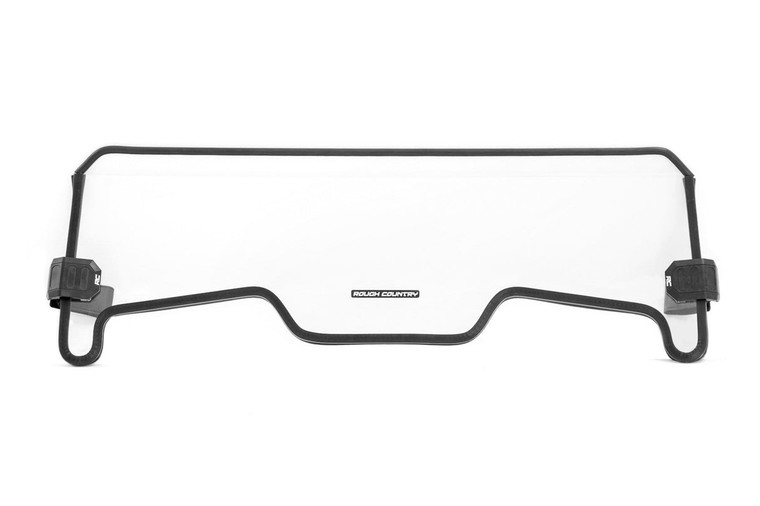 Rough Country '19-'22 Polaris RZR XP 1000/RZR XP 4 1000 Scratch Resistant Half Windshield
