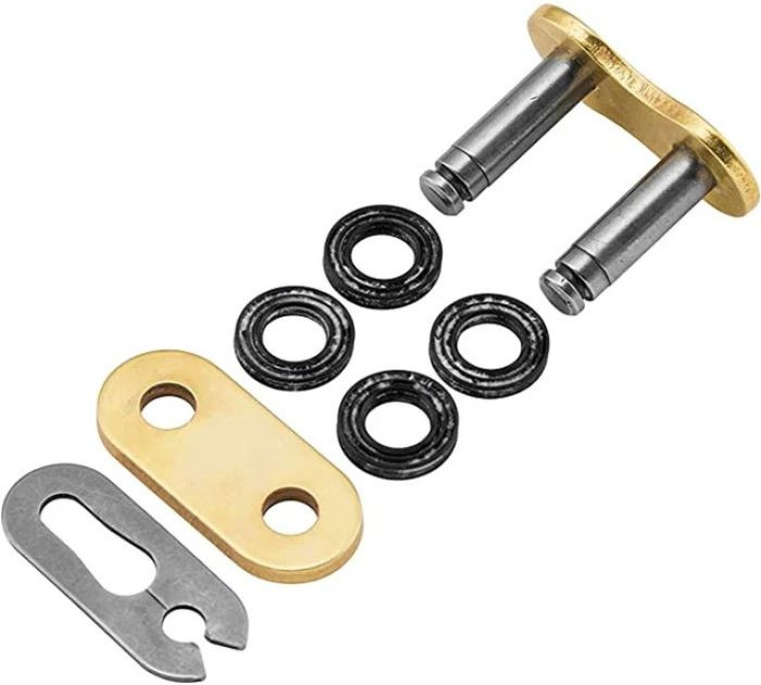 D.i.d Conn Link 520atv G&b Fj Press Fit Clip Type Gold & Black - FJ520ATV