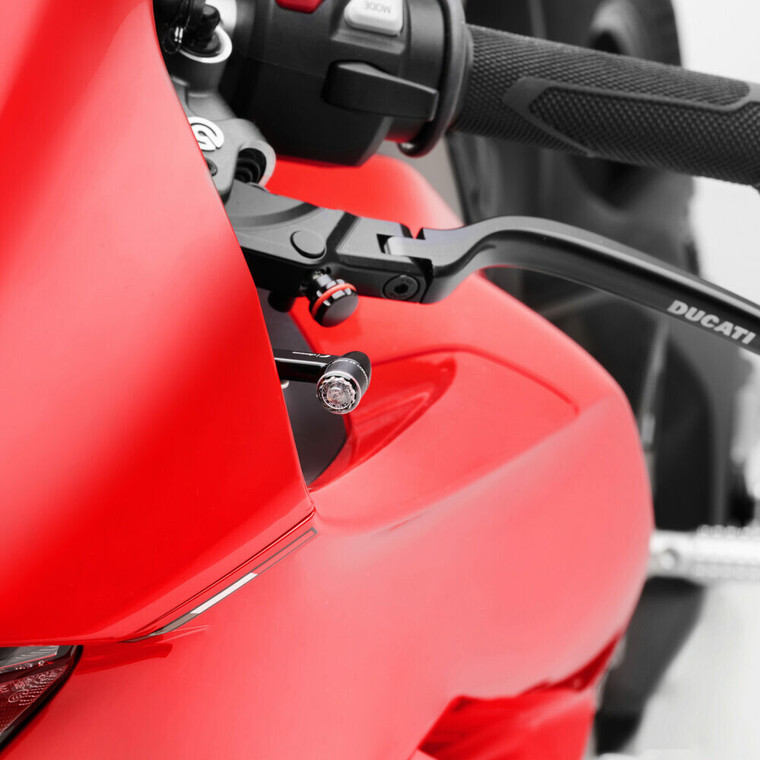 Rizoma - Turn Signal Light Unit W/mount Front Black Pr Duc - FR856B