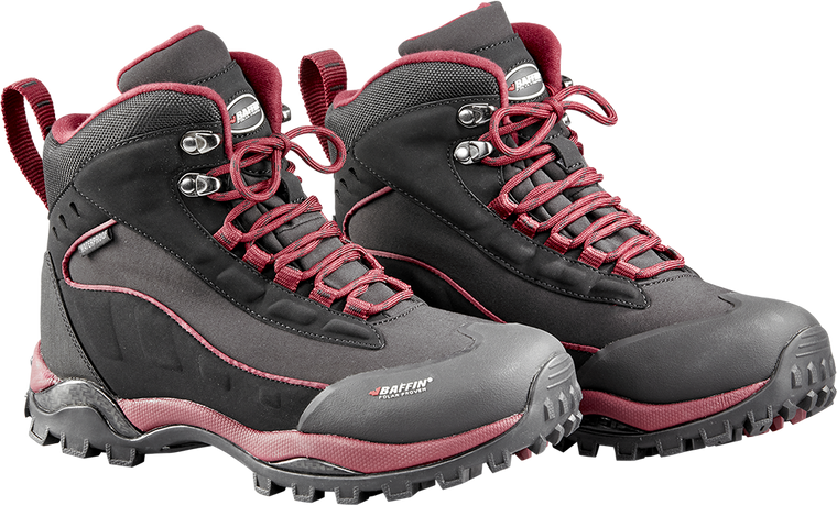 Baffin - Women's Hike Boot Black/sangria 09 - SOFTW001-BBP-09