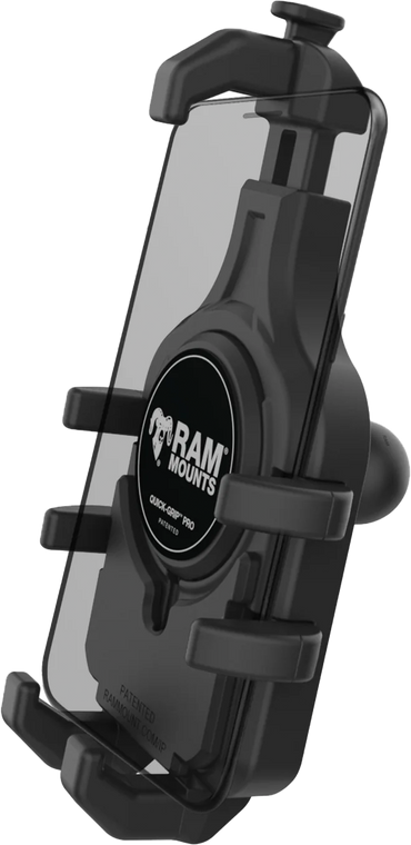 Ram - Quick-grip Pro Phone Holder W/ball - RAM-HOL-PD5BU