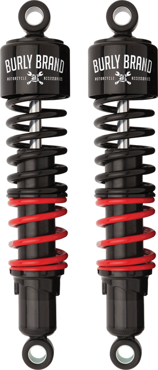 Burly Brand - Stiletto Shocks 13" Touring `95-25 Std Weight - B28-1256