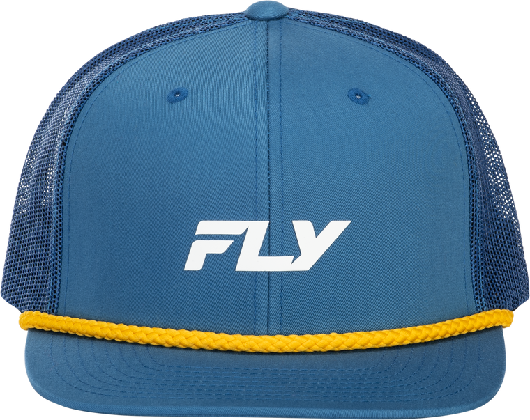 Fly Racing - Fly Trucker Hat Blue/yellow - 351-1010