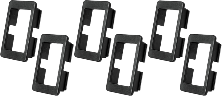 Ssv Works - Rzr Pro 25+ Rocker Adapters Pack Of 6 - RZ6-RSA6