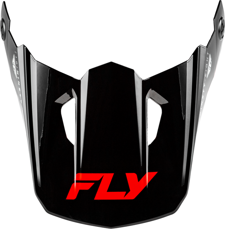 Fly Racing - Kinetic Verdict Helmet Visor Black/red/white Xl/2x - 73-8721VX