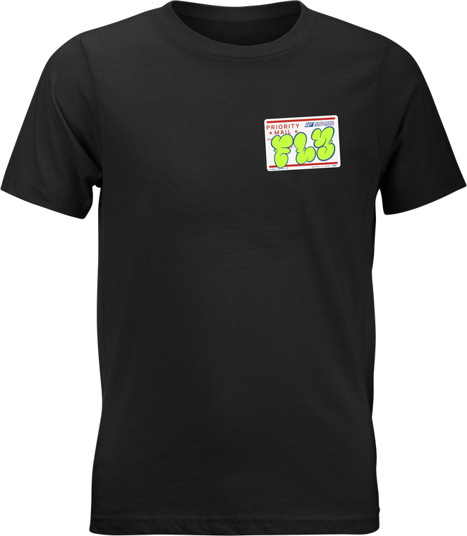 Fly Racing - Youth Fly Graffiti Tee Black Yl - 354-0413YL