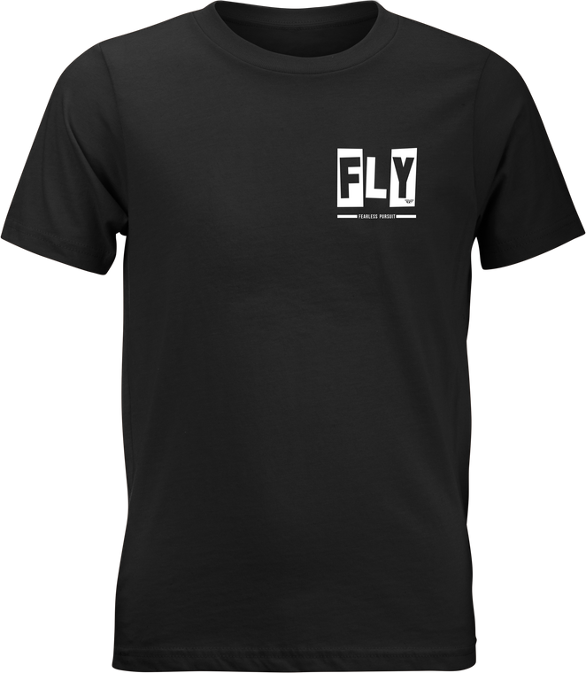 Fly Racing - Youth Fly Punk Tee Black Ym - 354-0416YM