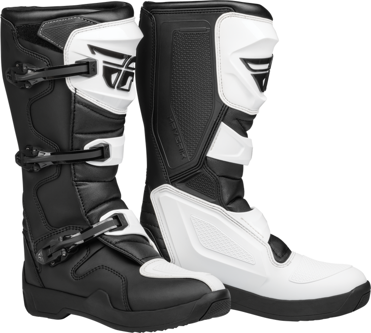 Fly Racing - Maverik Lt Boot White/black Sz 10 - 364-66310