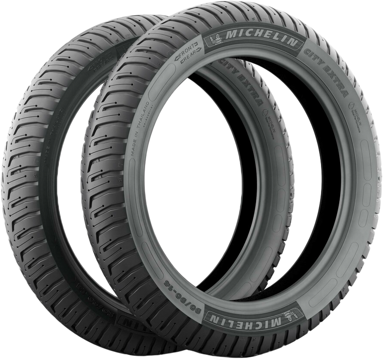 Michelin - Tire Reinf City Extra Fr/rr 2.75-18 48s Bias Tt - 2150