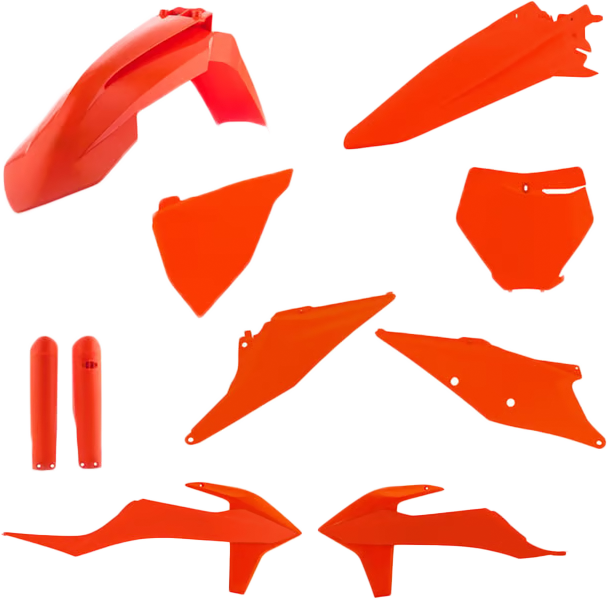Acerbis - Full Plastic Kit Ktm Orange - 2986515226