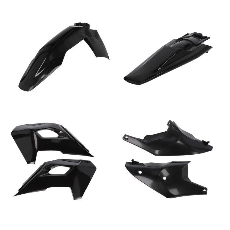 Acerbis - Plastic Kit Hus Black - 2986600001