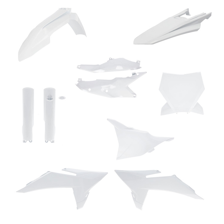 Acerbis - Plastic Kit- Full Ktm White - 2986810002