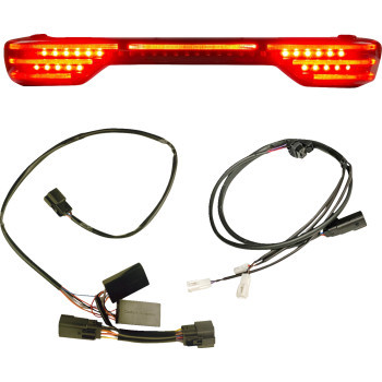 Custom Dynamics - Light Kit Led Add-on Tour Pak Probeam Smoked Lens - CD-TP-KIT-25-S