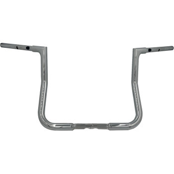 Fat Baggers Inc. - H-bar Ez Instl Reducd Reach 1.25" Flat Top Chr 13" Flhx, Se - 745013