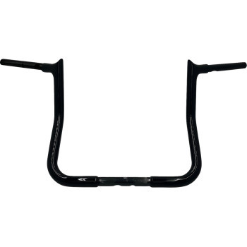Fat Baggers Inc. - H-bar Ez Instl Reducd Reach 1.25" Pntd Top Blk 13" Flhx, Se - 945013-B