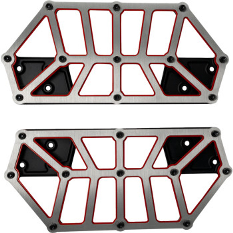 Kodlin Usa - Floorboards Driver Nxl Black W/ Red Accent - K73253-RL Kodlin Usa - Floorboards Driver Nxl Black W/ Red Accent - K73253-RL