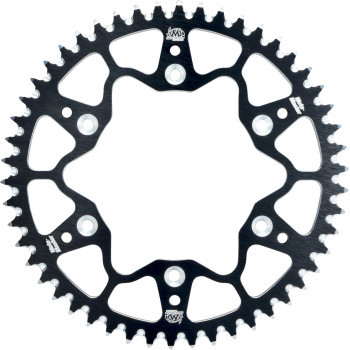 Moto-master - 7075 Series Alu Sprocket (black, 520-45t) Suzuki - 620012245